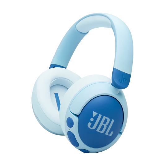 JBL Junior 470NC - Blue - Wireless over-ear noise cancelling kids headphones - Hero image number null